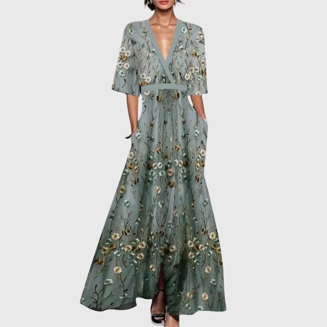 Mira | Frühlingskleid Damen Floral Elegant Luftig Feminine Passform 2