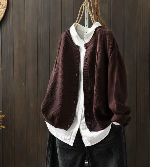 Mira | Long Cardigan Sweater Oversized Cozy Layering Essential 1