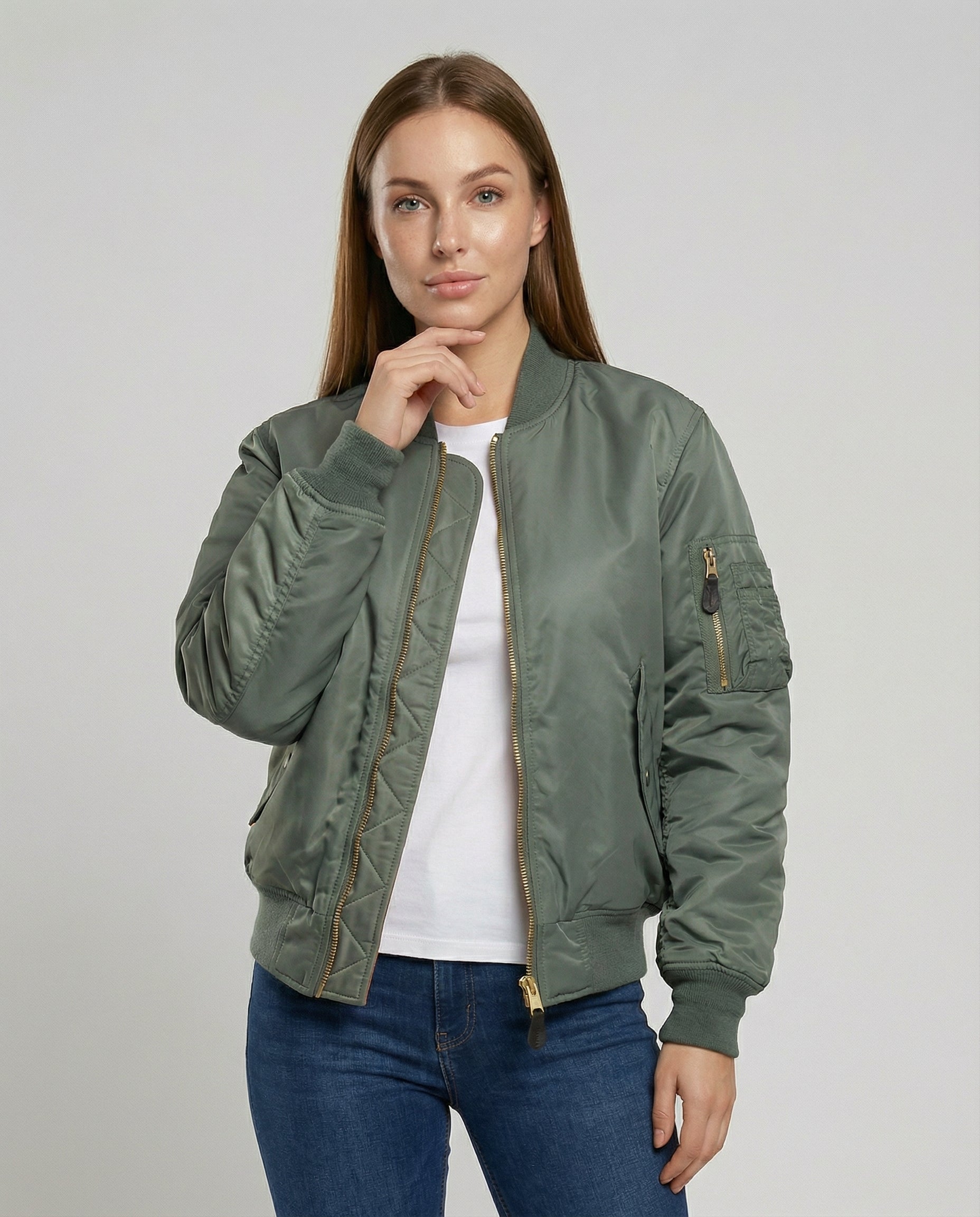 Mira | Zeitlos, Vielseitig &amp; Elegant Damen-Bomberjacke 0