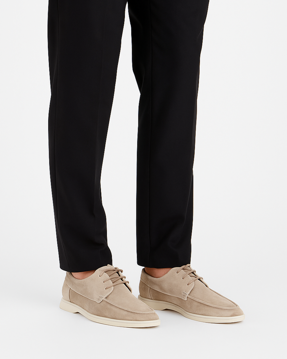 Leichte Bootsschuhe mit rutschfester Sohle