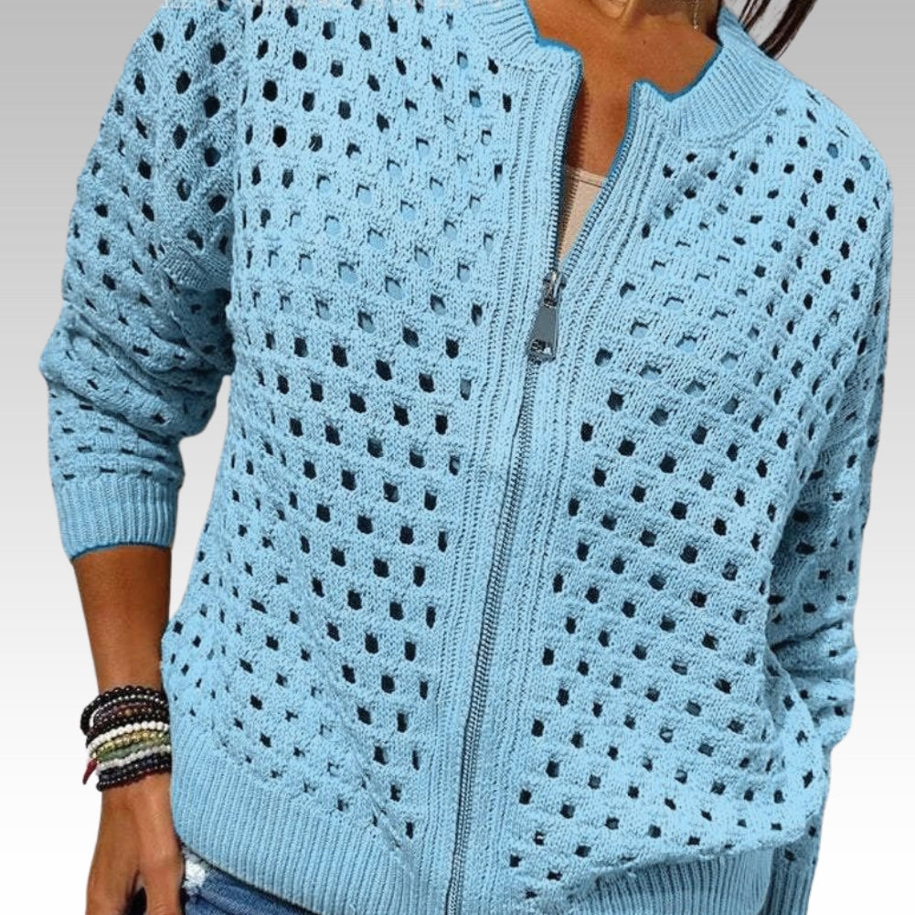 Nela | Luftige, Atmungsaktive & Vielseitige Strickjacke 10