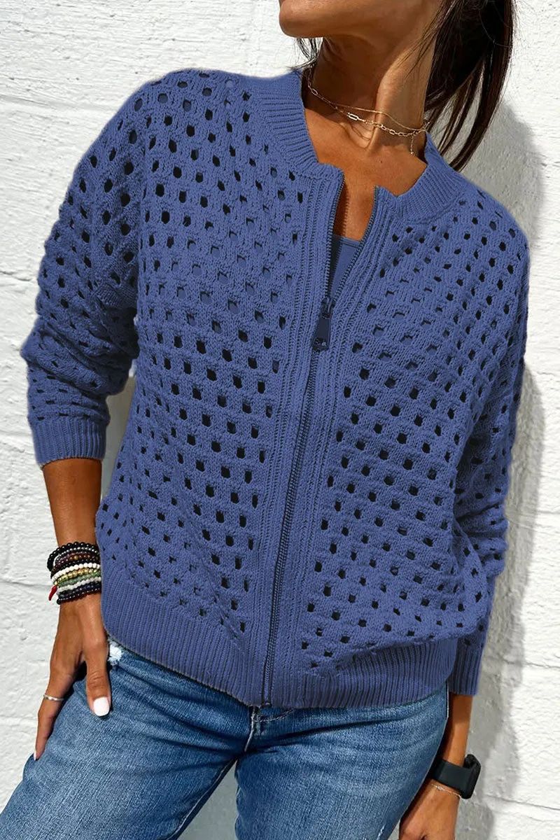 Nela | Luftige, Atmungsaktive & Vielseitige Strickjacke 7