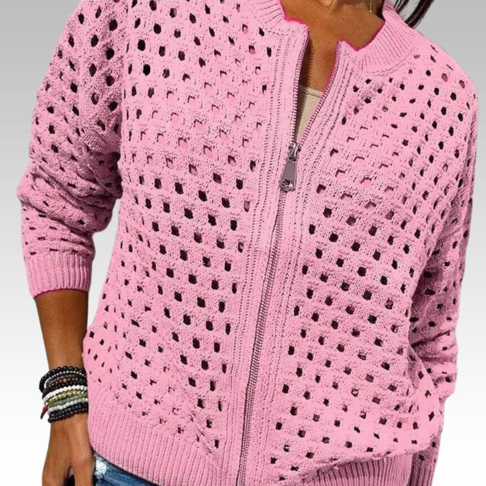 Nela | Luftige, Atmungsaktive & Vielseitige Strickjacke 9