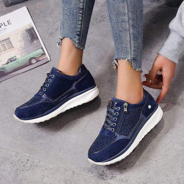 Nora | Bequeme & Stilvolle Damen Sneaker mit Plateau-Sohle für Alltag und Freizeit 0