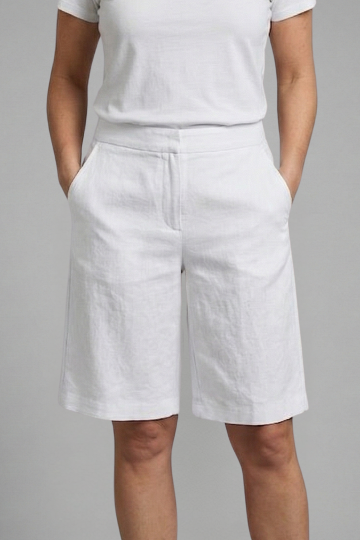 Octavia | Hohe Taille, Bequeme & Knielange Damen Shorts 6
