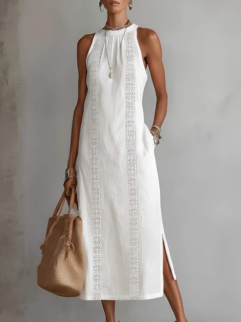 Octaviana | Besticktes, Ärmelloses & Elegantes Festliches Kleid Damen 0