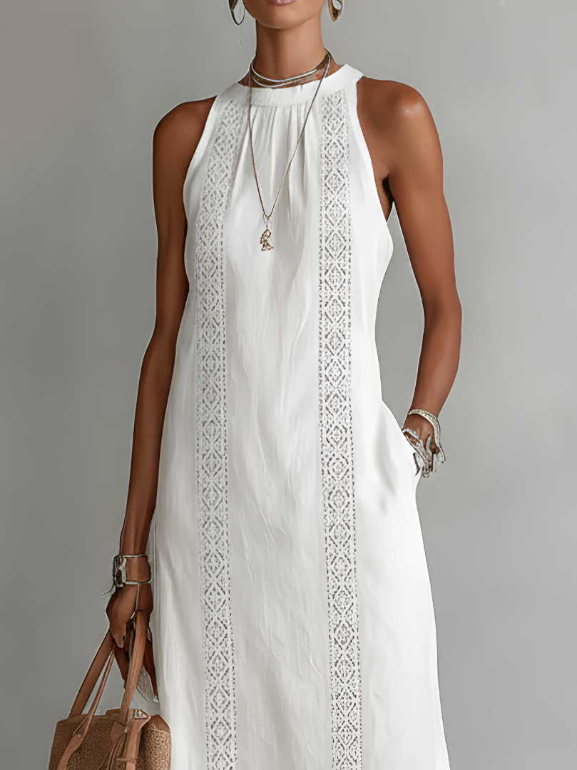 Octaviana | Besticktes, Ärmelloses & Elegantes Festliches Kleid Damen 3