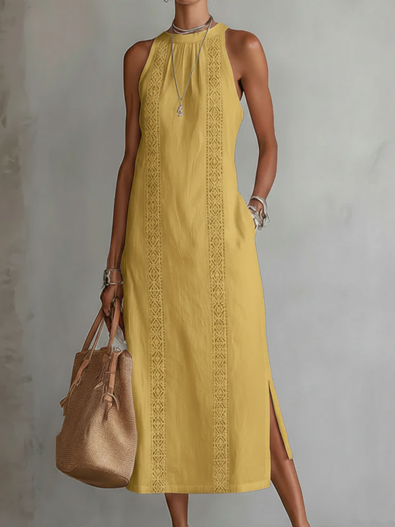 Octaviana | Besticktes, Ärmelloses & Elegantes Festliches Kleid Damen 6