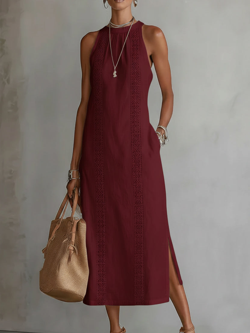 Octaviana | Besticktes, Ärmelloses & Elegantes Festliches Kleid Damen 7
