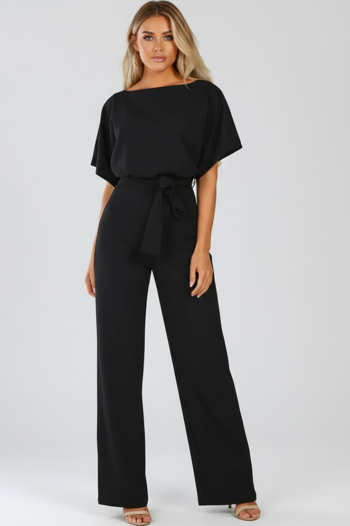 Oona | Eleganter, Bequemer Damen Jumpsuit – Weites Bein für den Sommer 5
