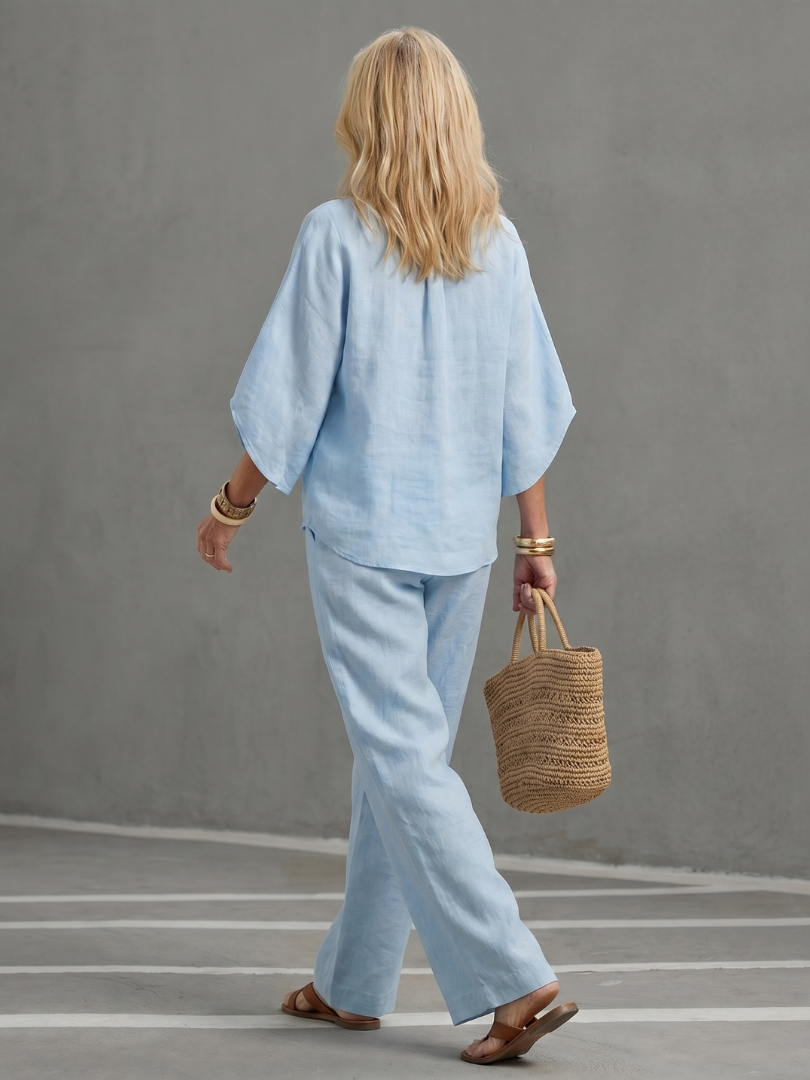 Oriana | Bequeme, Elegante &amp; Lässige Tunika-Hosen-Kombination 3