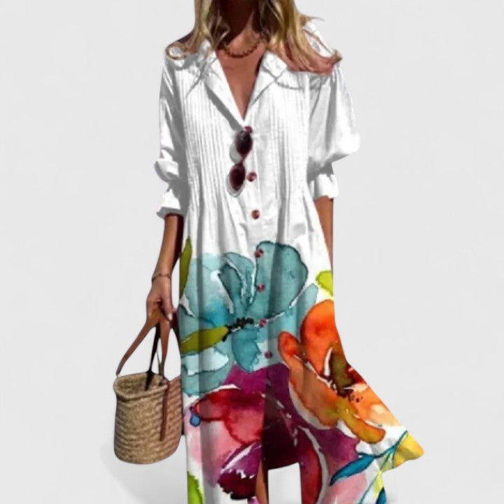 Pavla | Elegantes, Verspieltes &amp; Bequemes Boho-Kleid 0