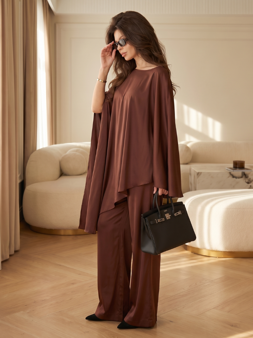 Perla | Elegante, Fließende Tunika für Damen – Bequemes Tunikakleid mit Weiten Hosen 1