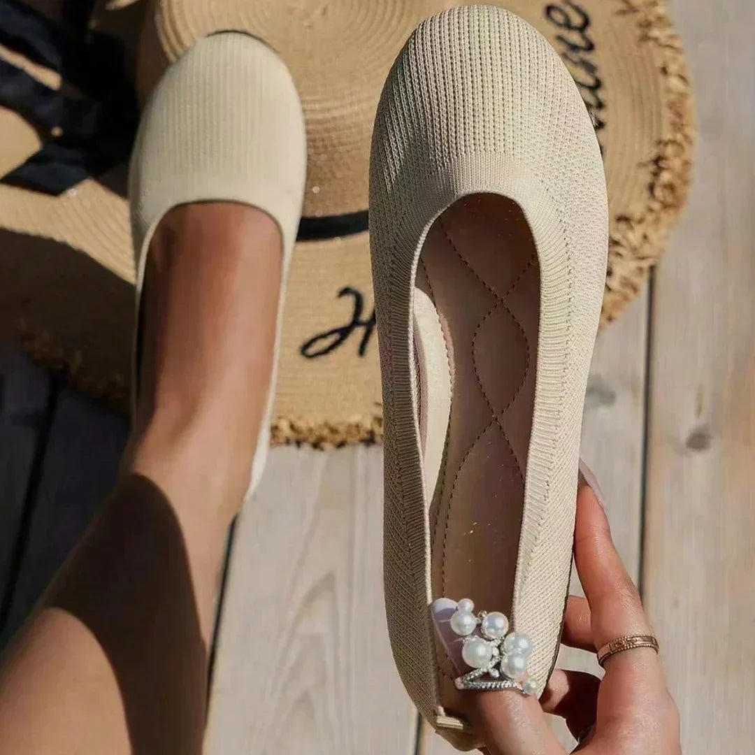 Petra | Orthopädische, atmungsaktive Flyweb-Flachschuhe 2
