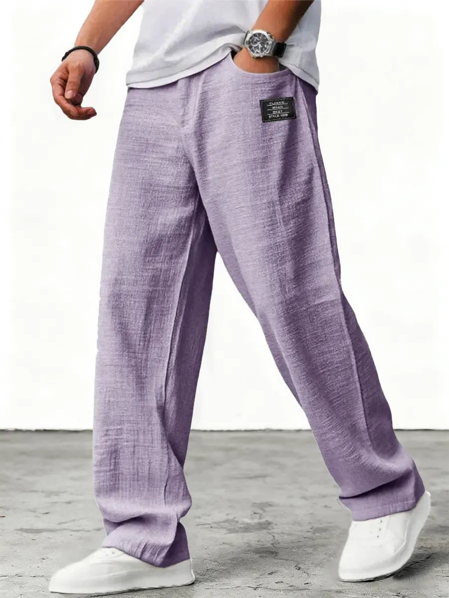 Phillipp | Leinenhose Damen Weiße Atmungsaktiv Relaxed Fit Sommerstil 2