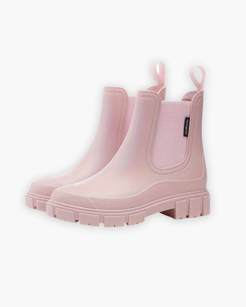 Chelsea Gummistiefel mit Profilsohle und wasserabweisend