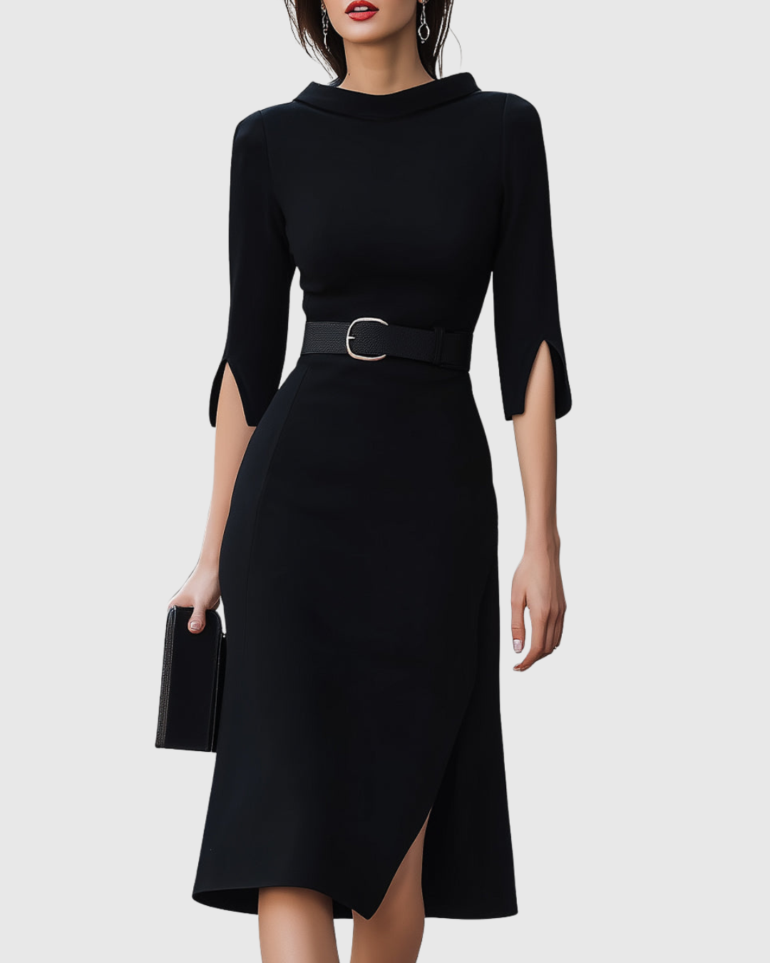 Piper | Elegantes, Modernes &amp; Raffiniertes Midikleid für Frauen 0