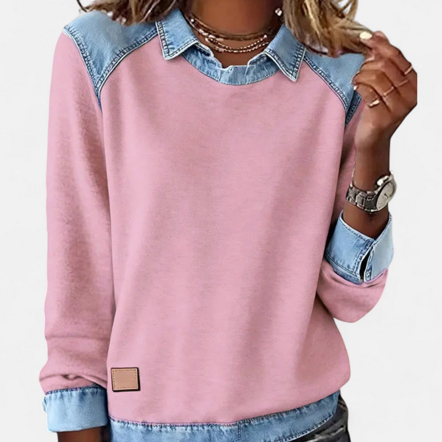 Regina | Trendiger Langarmpullover 4