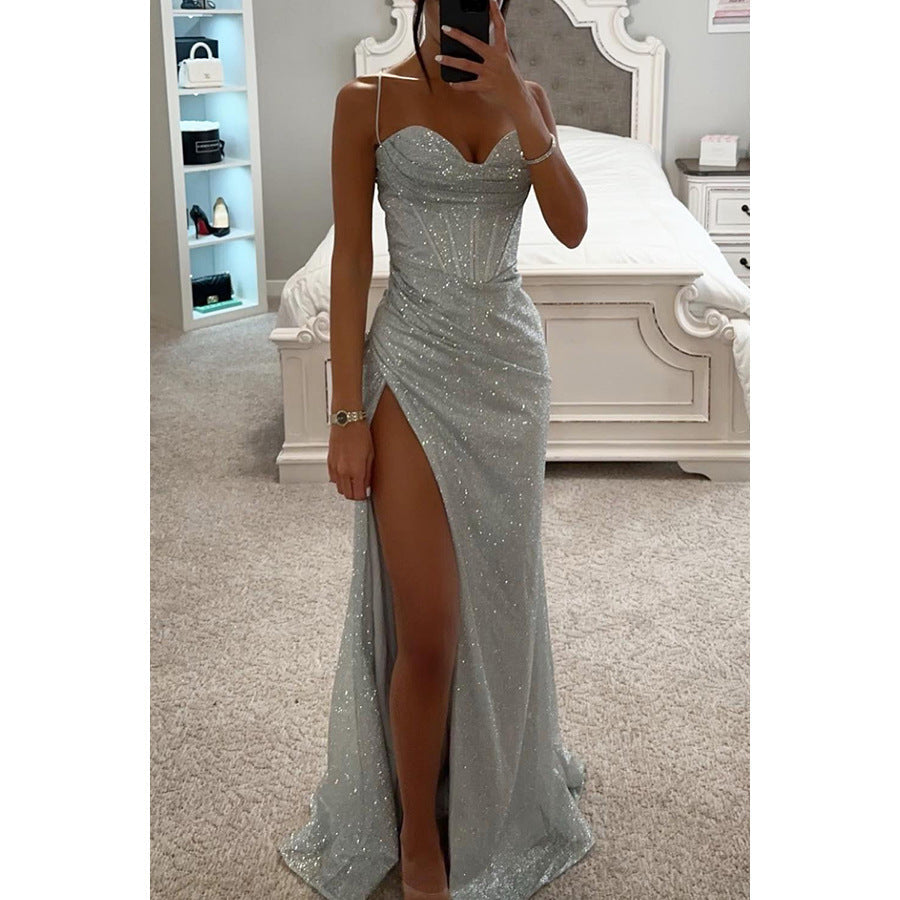 Riva | Kleid Lässig Schlitz Elegant Komfort Locker Fit 6