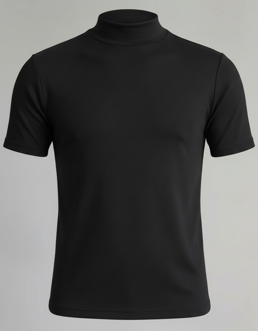 Ronan | Elegantes, Bequemes &amp; Pflegeleichtes Rollkragen Slim Fit Herrenhemd 5