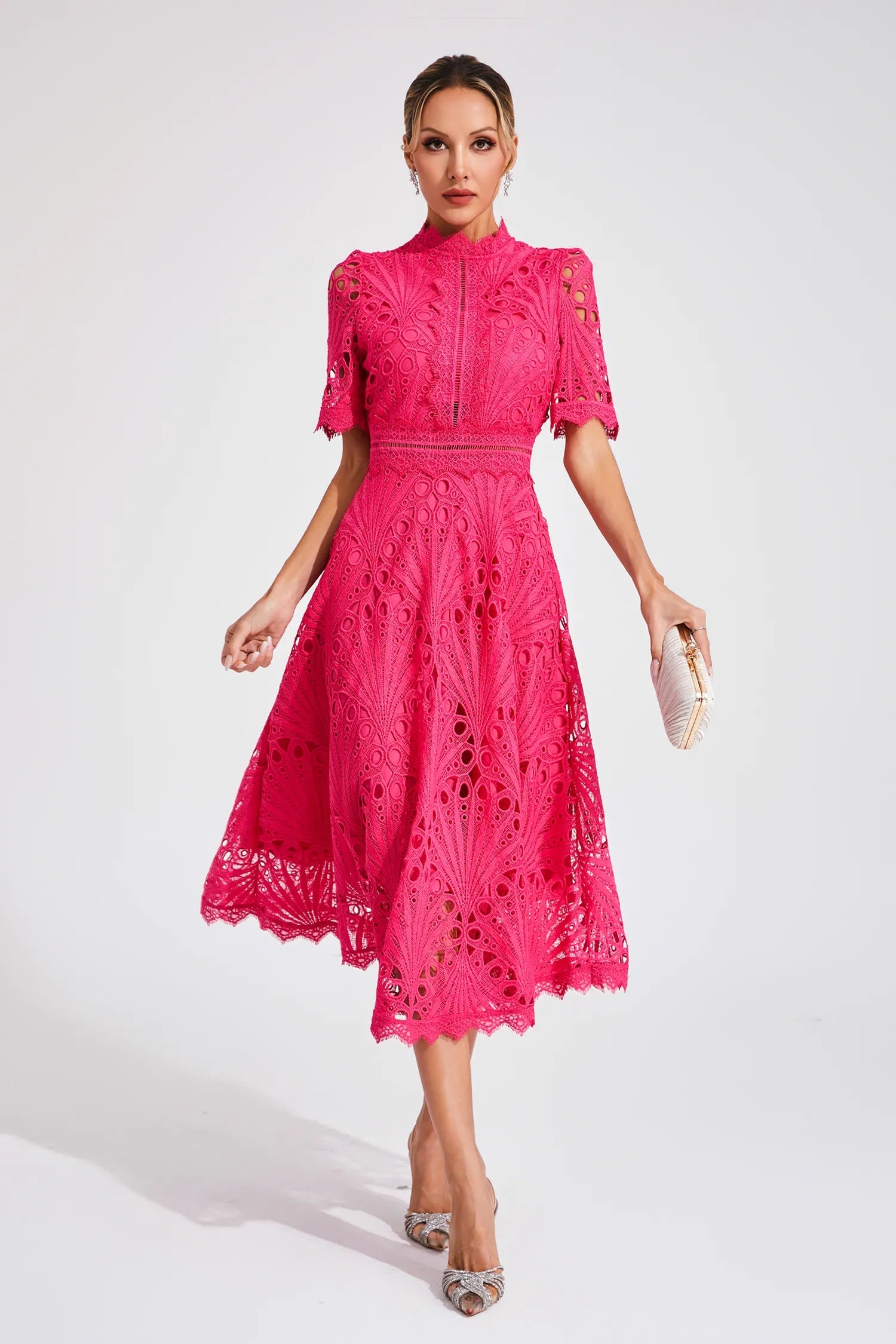 Rosalinda | Elegantes Midikleid für Hochzeitsgast – Romantisch &amp; Festlich 5