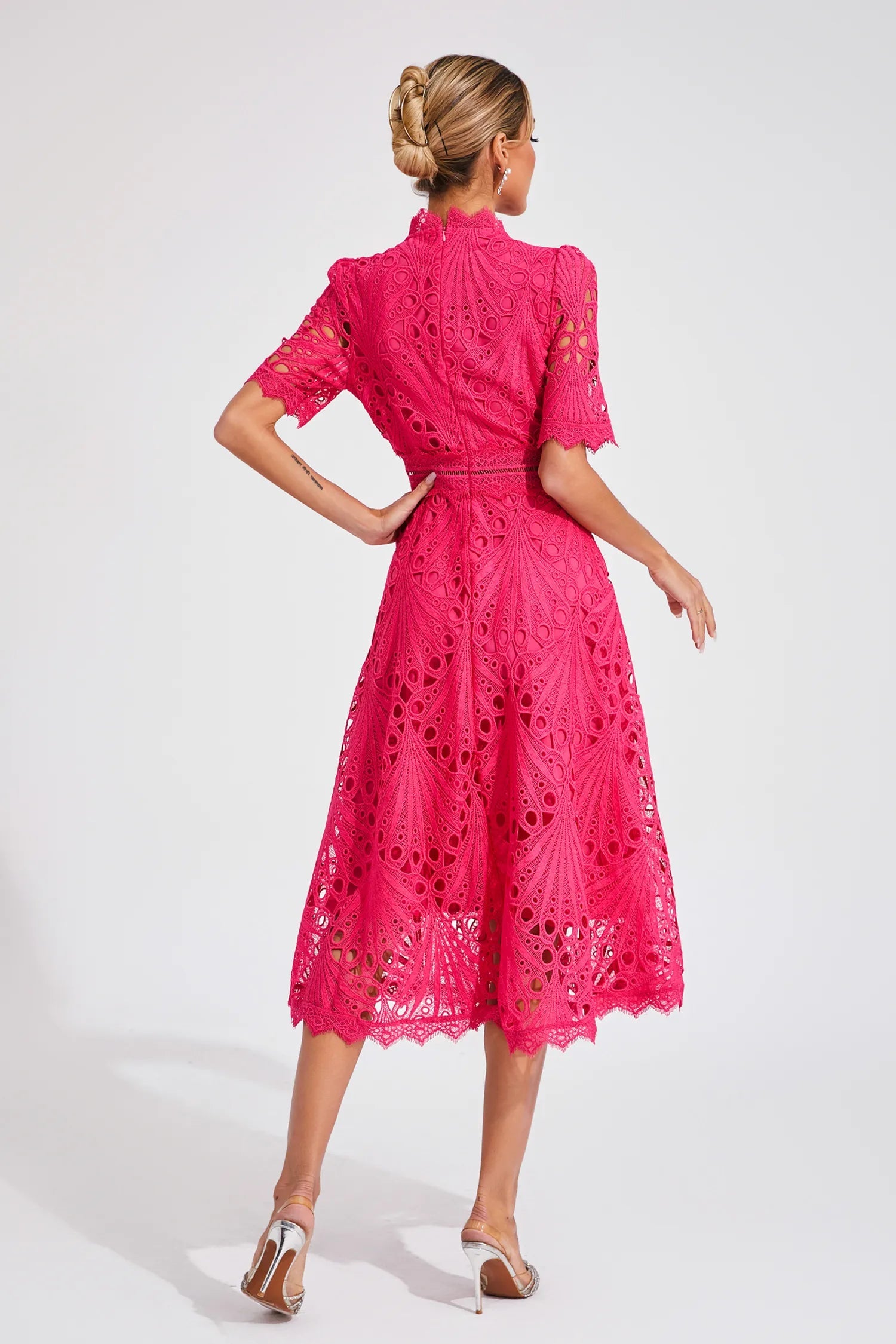 Rosalinda | Elegantes Midikleid für Hochzeitsgast – Romantisch &amp; Festlich 7