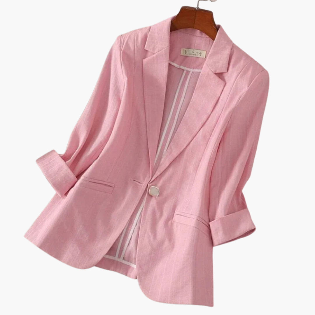 Rosamund | Eleganter Kurzblazer Damen – Vielseitig, Femininer Schnitt für Büro & Freizeit 0