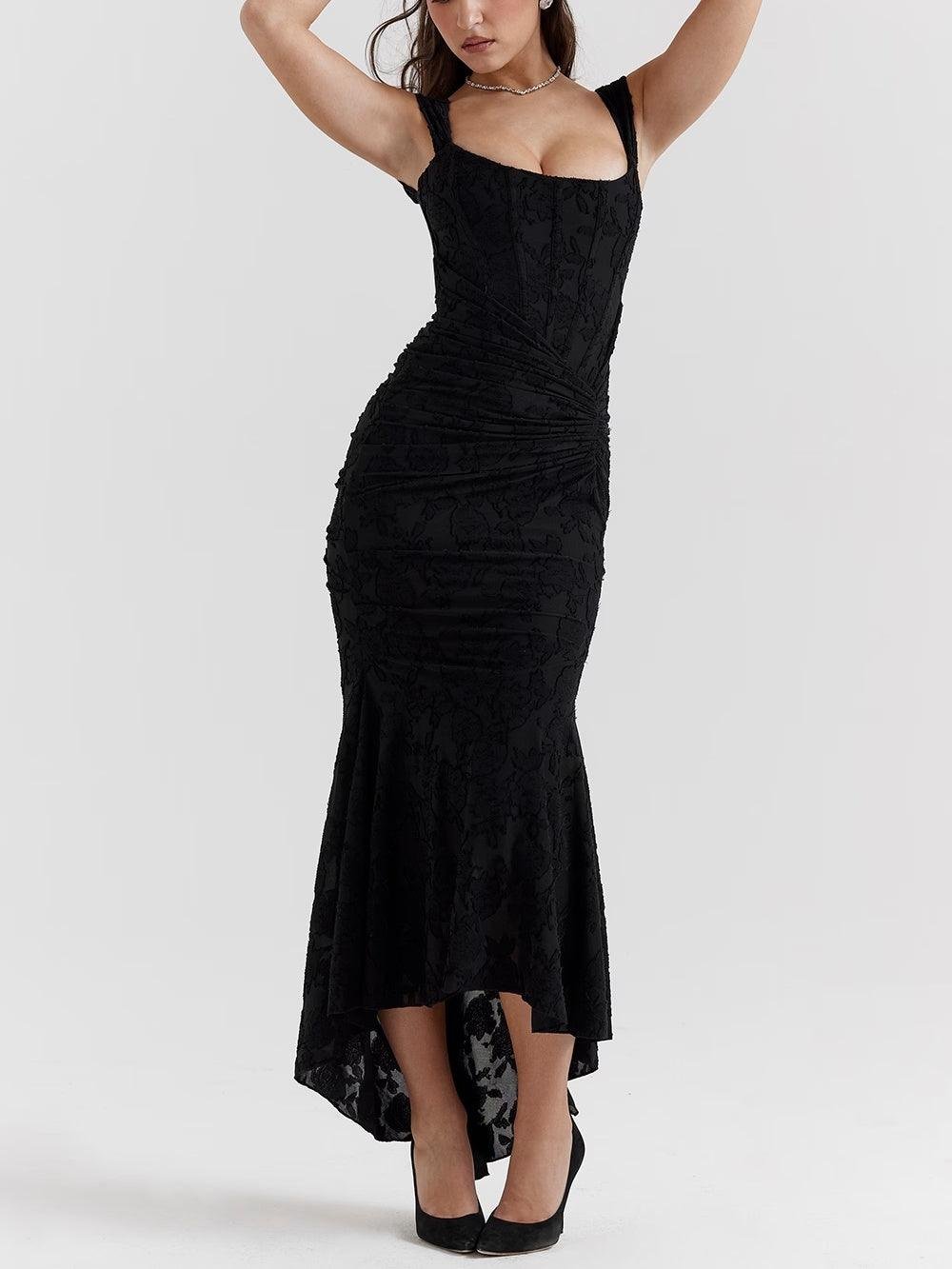 Seraphina | Elegantes Meerjungfrauenkleid aus Korsett-Jacquardspitze 10