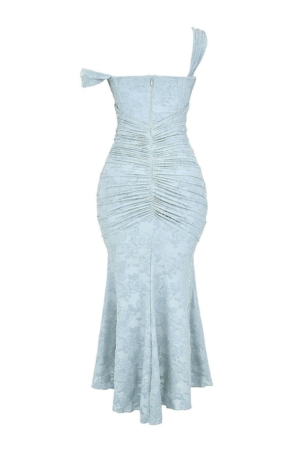 Seraphina | Elegantes Meerjungfrauenkleid aus Korsett-Jacquardspitze 6