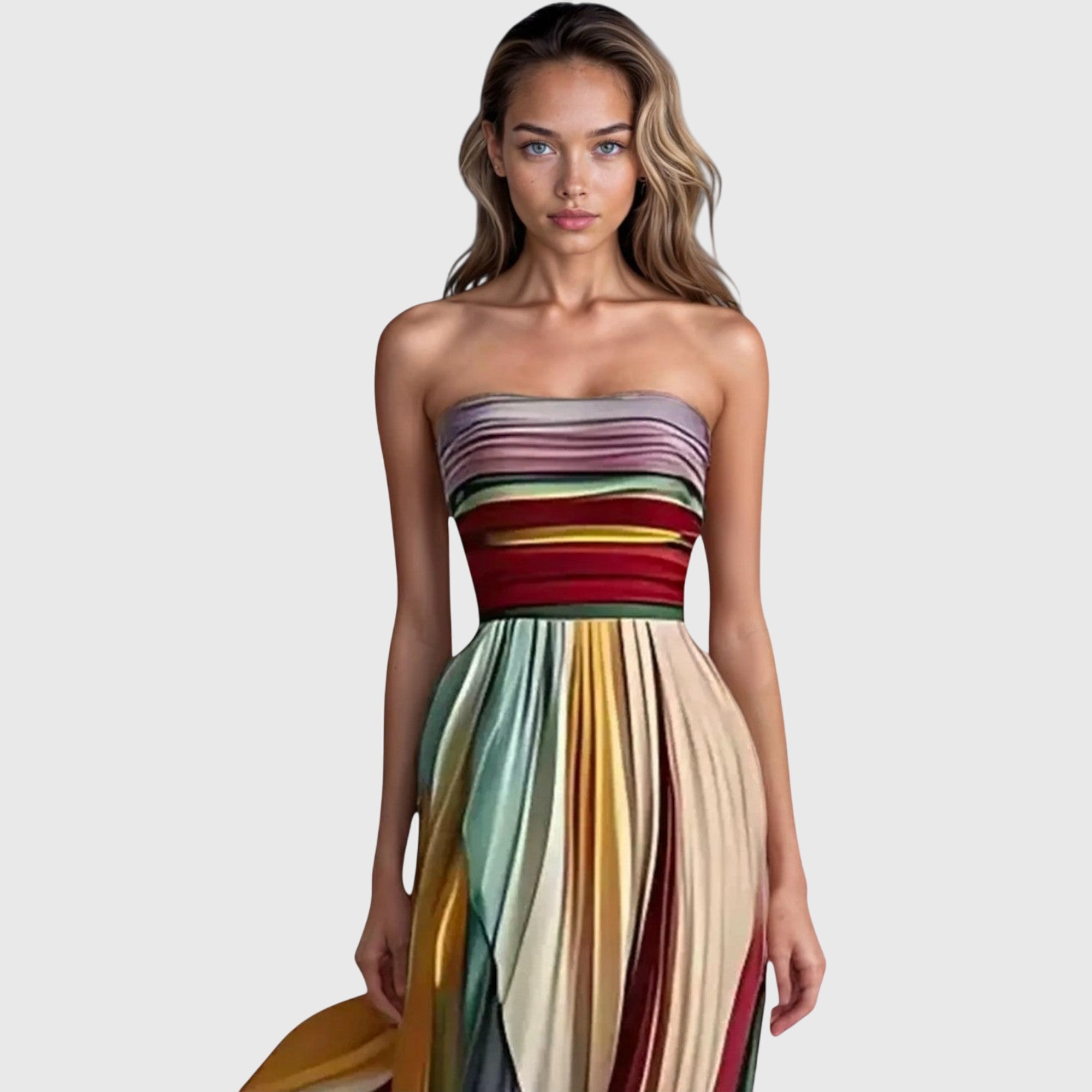 Serephina | Elegantes, Fließendes &amp; Vielseitiges Langes Kleid 1