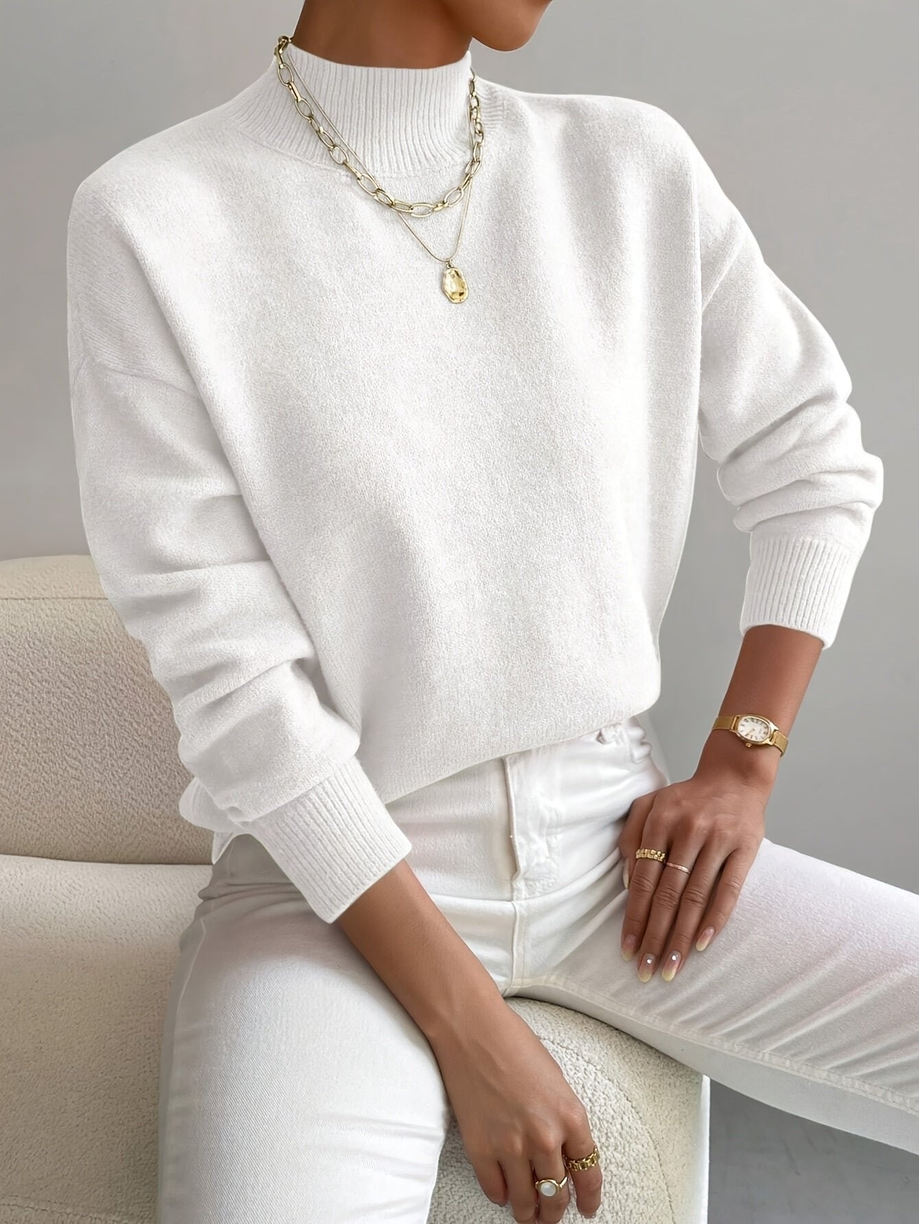Sophia | Moderner und lässiger Rollkragenpullover 1