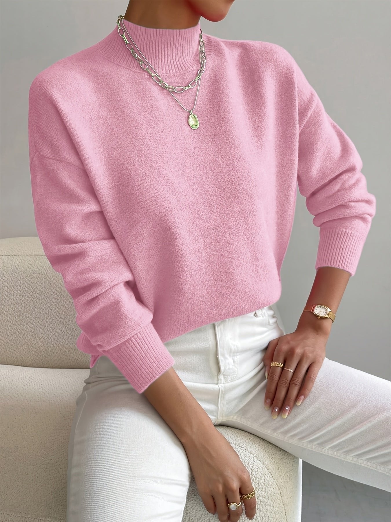 Sophia | Moderner und lässiger Rollkragenpullover 2