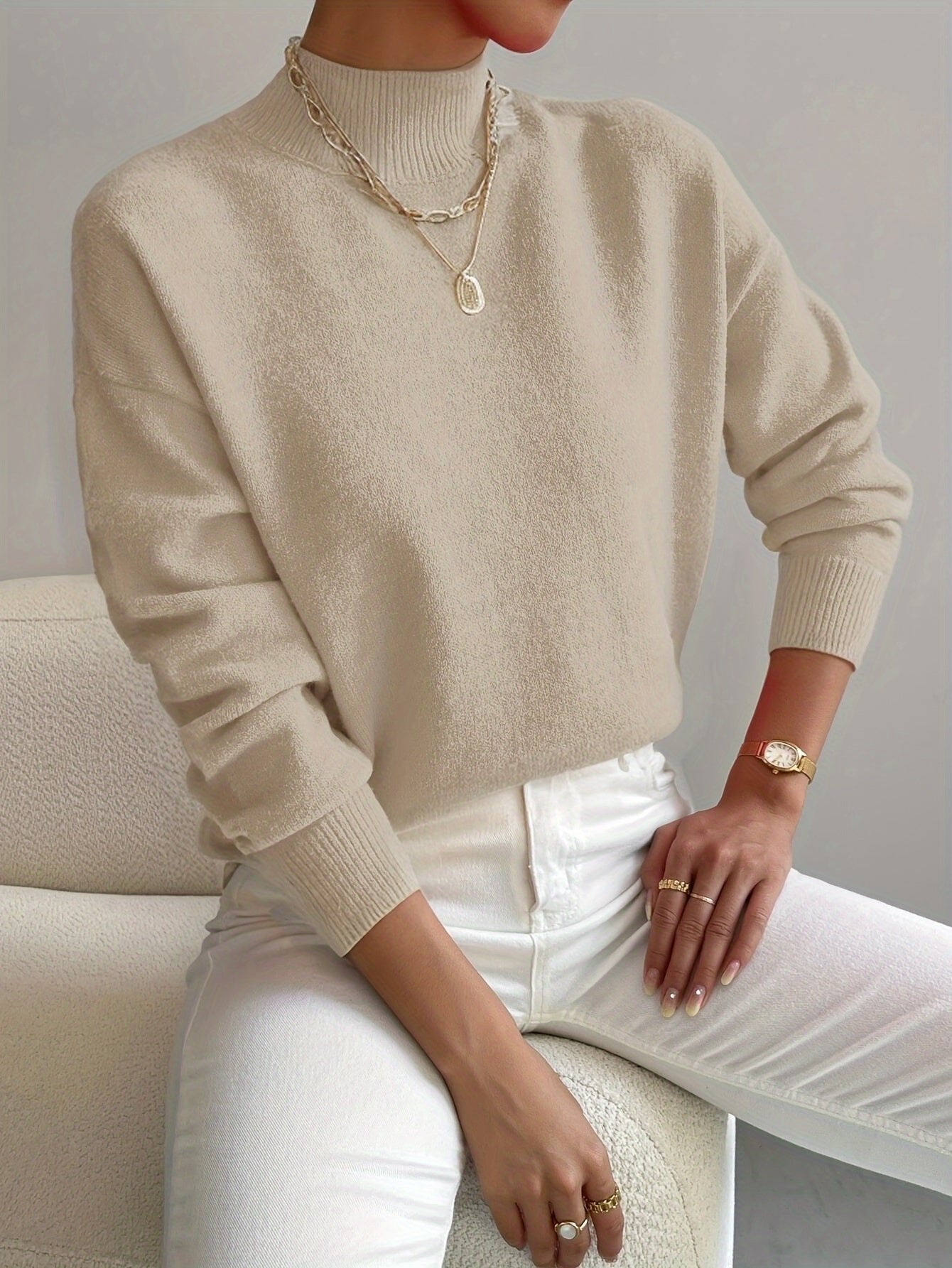 Sophia | Moderner und lässiger Rollkragenpullover 4