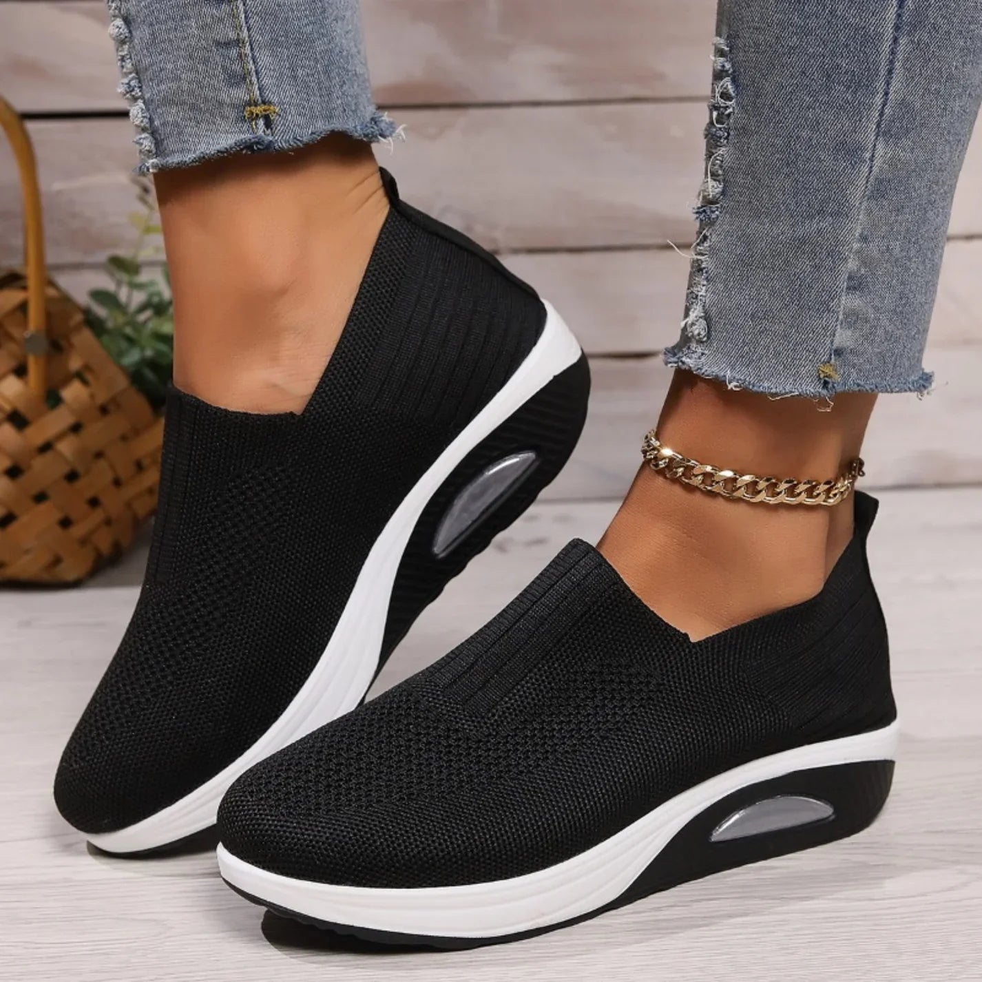 Sophia | Orthopädische, atmungsaktive Slipper 0