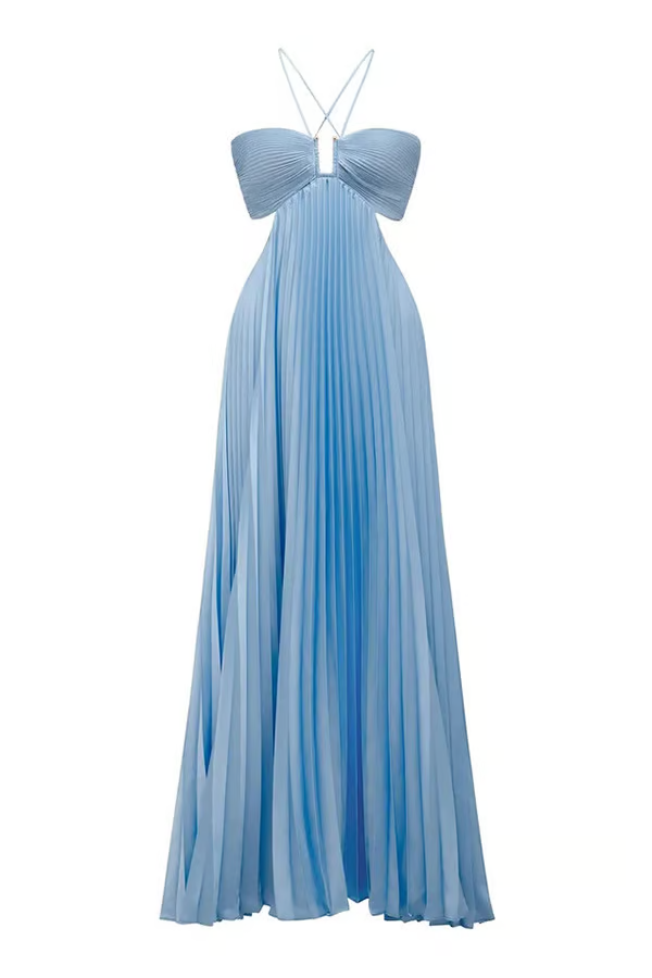 Sophie | Hochzeitsgästekleid Maxikleid Fließend Elegante Passform 6