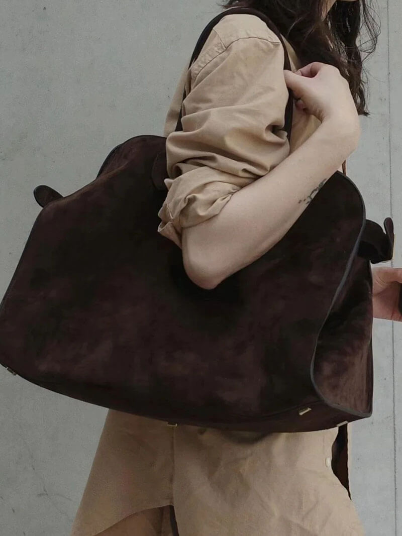 Soren | Elegante, Geräumige & Vielseitige Großraumtasche aus Vegan Leder 4