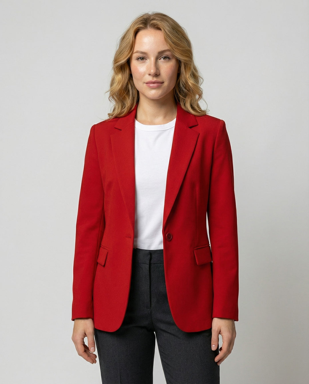 Karolin | Eleganter und vielseitiger Damen Langblazer