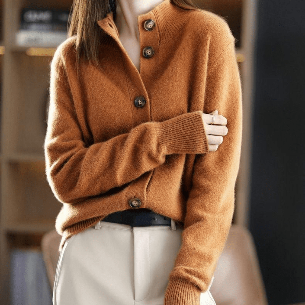 Stella | Cashmere Cardigan Soft Relaxed Fit for Women 0