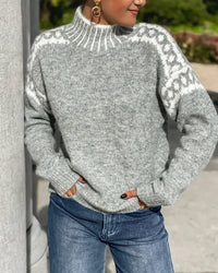 Luna | Bequemer und warmer  Waffelstrick Pullover
