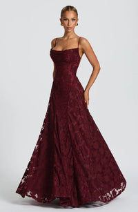 Emma | Modernes und stilvolles floraler Hochzeitsgästekleid
