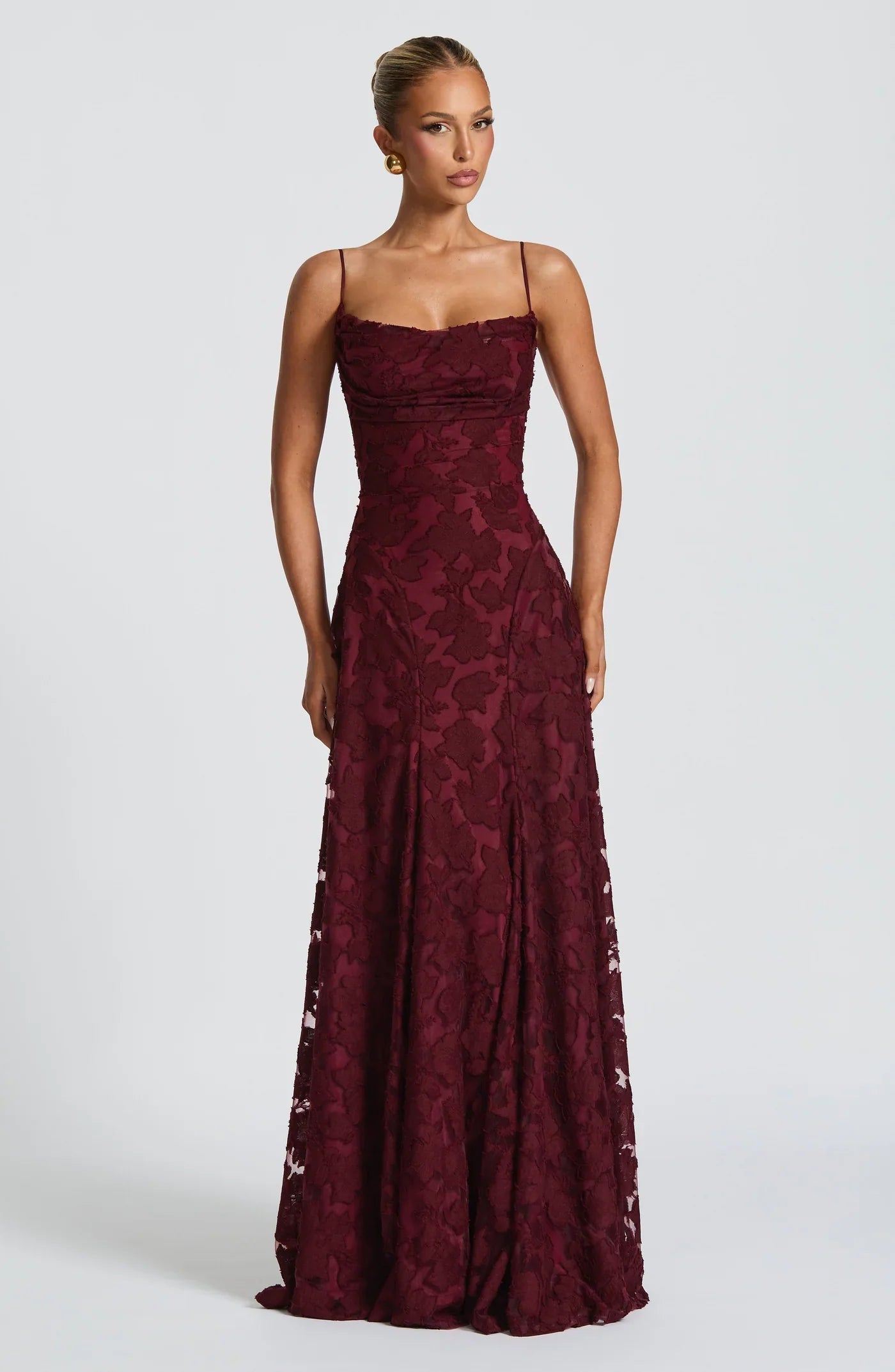 Talia | Maxikleid Festlich Floral Elegante A-Linie Sommer Stil 5