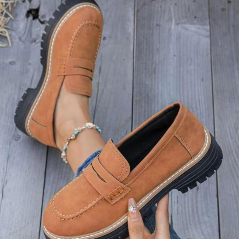 Thalia | Stilvolle Damen Loafer – Bequem, Klobig & Perfekt für Jede Gelegenheit 3