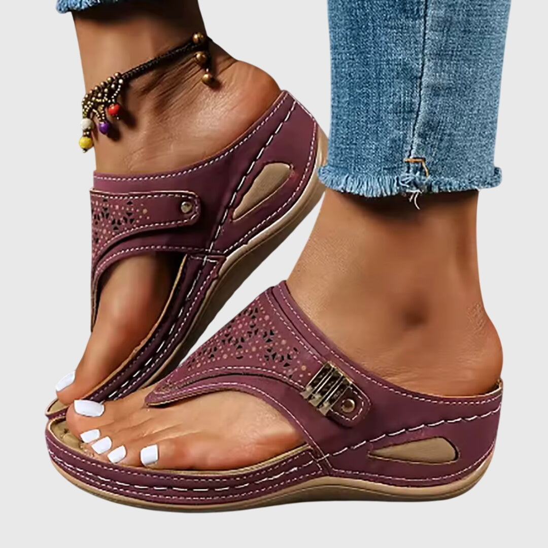 Theodoros | Elegante, Bequeme &amp; Stilvolle Damen-Plateau-Sandalen 0