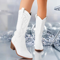 Julia | Klassische und Stilvolle Damen Cowboystiefel