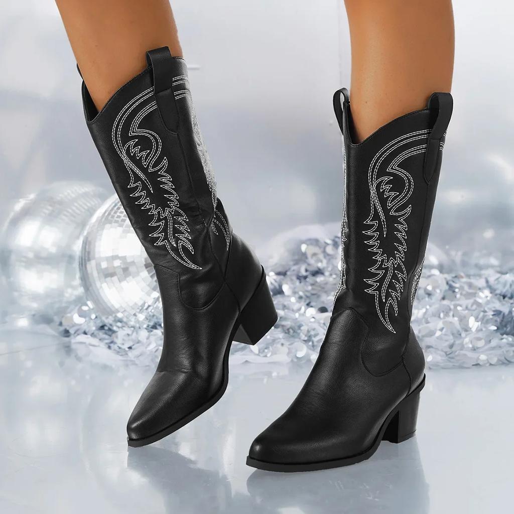 Theresa | Stilvolle Westernstiefel Im Vintage-Look Für Damen 4