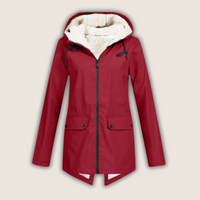 Eleanor | Wasserdichte und winddichte Damen Regenjacke