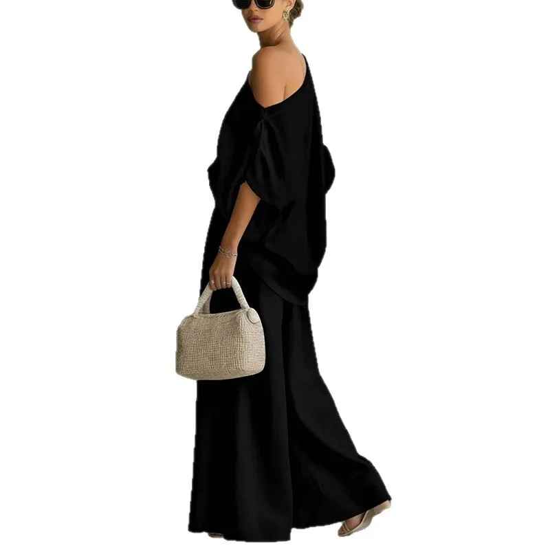 Thessaly | Schulterfreier, Eleganter Damen Zweiteiler für Sommer & Freizeit 8