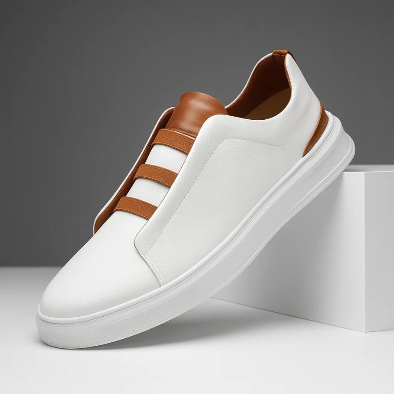 Timo | Elegante, Bequeme Herren Sneaker aus Leder – Ideal für Stilbewusste Männer 0