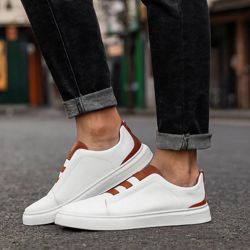 Timo | Elegante, Bequeme Herren Sneaker aus Leder – Ideal für Stilbewusste Männer 1