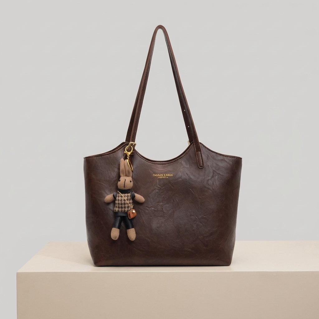 Tracy | Schultertasche aus weichem veganem Leder 1
